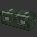 Modern Science Fiction Box Science Fiction Box Military Box Password Box 3d model