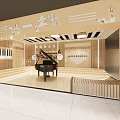subway station design 3d model
