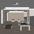 Modern Fitness Studio Interior With Training Equipment And Workout Space