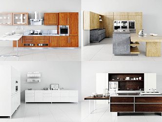 Modern Cabinet Kitchenware 3d model