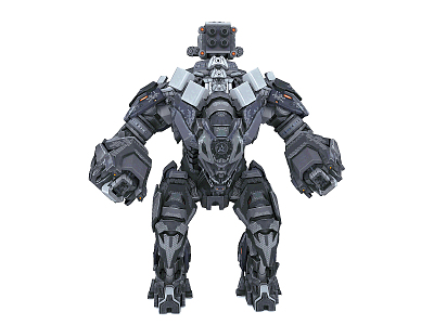 Modern Robot Mecha Warrior Future Mecha Iron Man model