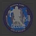 Silver Deluxe Jewelry Coin with Athlete Design and City Skyline Details