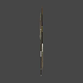 Intricately Designed Decorative Weapons With Gold Silver Accents And Ornate Metal Patterns