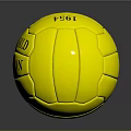 Yellow Swiss World Champion Match Ball With Text And Logo Design