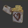 Lighter Mechanical Lighter Kerosene Lighter Windproof Lighter Realistic 3d model