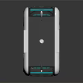 modern bus metro bus mini bus 3d model