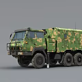 military command vehicle command vehicle military communication vehicle logistics support vehicle command shelter military supply vehicle military transport vehicle 3d model