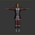 Game Movie Character Featuring Blonde Hair Red White Outfit Green Trim White Gloves And Boots