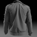 Utility Casual Jacket With Multiple Pockets Zipper Closure And Functional Design For Everyday Outdoor Use 3d model