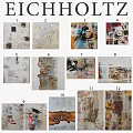 Modern Abstract Paintings with Textured Surfaces Diverse Colors and Artistic Details