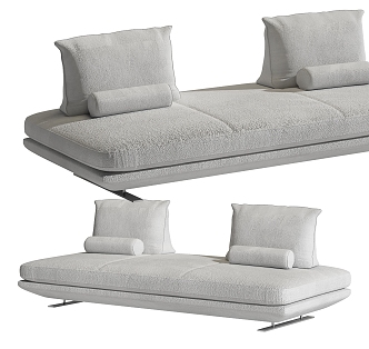 Double sofa 3d model