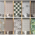 Modern Tile Combination Tile 3d model