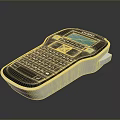 DYMO Handheld Label Maker With QWERTY Keypad Blue Buttons And Display Screen