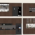 Middle Style Sideboard 3d model