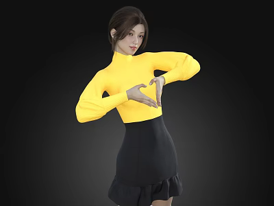 Woman 3d model