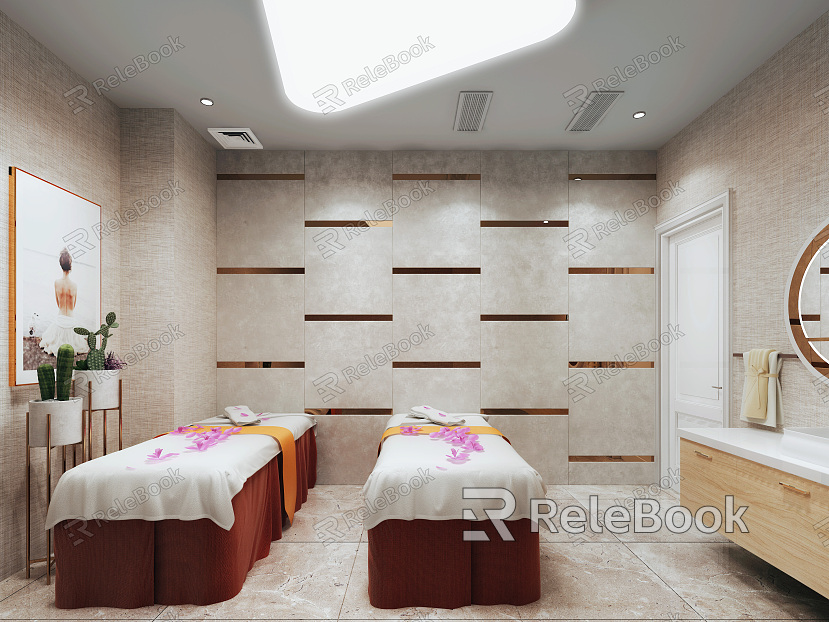 Light Luxury Spa Beauty Room model