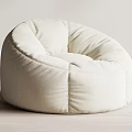 Modern Single Sofa Lazy Sofa 3d model