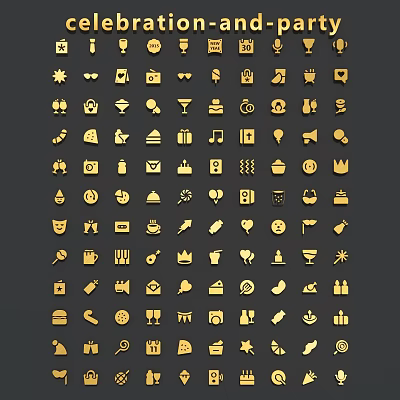 Various Decorative Pendant Designs With Different Shapes And Styles 3d model