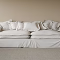Double sofa 3d model