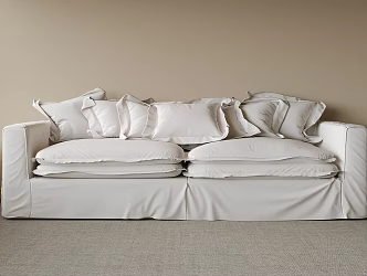 Double sofa 3d model
