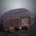 Radio Portable Radio Desk Radio Full Band Radio AC Radio 3d model