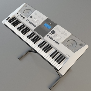 Electronic organ 3d model