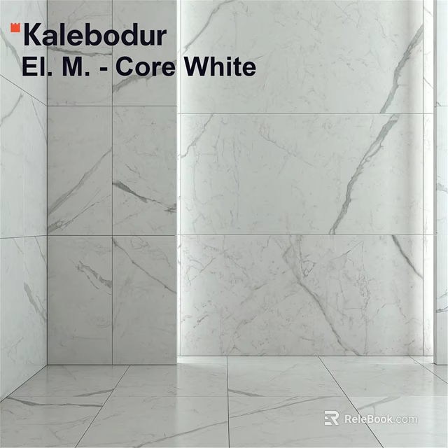 Core White Marble Tiles For Modern Interior Wall And Floor Design 3d model 