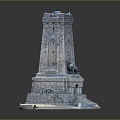 Temple Tower Stone Takatong Tower Pyramid Mayan Pyramid Mayan Stone Tower Totem Tribal Totem 3d model