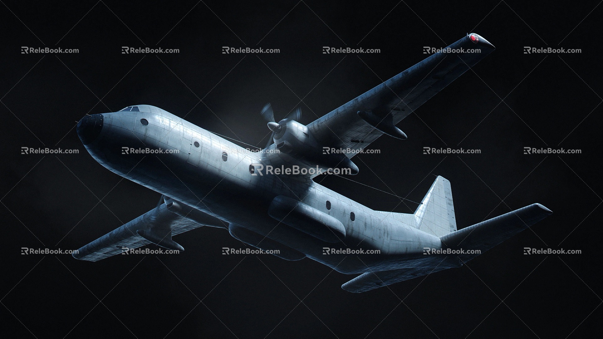 Aircraft Transport Aircraft Cockpit Cargo Aircraft Military Aircraft 3d model