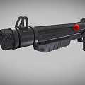 DC15S Star Wars Explosive Rifle Submachine Gun Semi-automatic Rifle Machine Gun Low Face Number Low Model Simple Model Game Sub-era Movie and TV Level 3d model