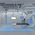 VR panorama and effect diagram of operating room 3d model