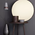 Nordic Round Several Zen Pile Products 3d model