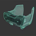 Modern Gamepad Game Machine Home Game Machine Nintendo Game Machine 3d model
