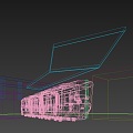 Future Tram 3d model