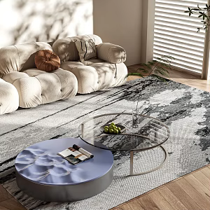 Style coffee table 3d model