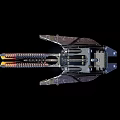 Futuristic Mechanical Device With Complex Metal Structure Ammunition Slots And Articulated Joints