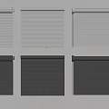 Various Colored Window Blinds In Different Styles For Home Interior Use