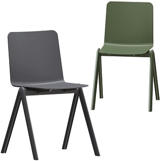 Modern single chair 3d model