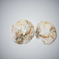 Freshly Baked Artisan Bread Loaves With Crusty Surface And Golden Brown Color