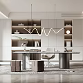 Modern study 3d model