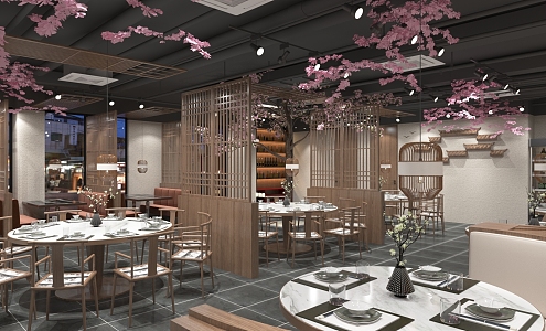 New Chinese Restaurant 3d model