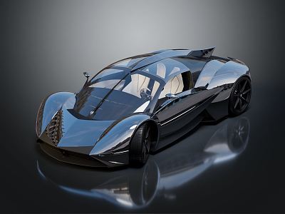 Modern sports car Super Running Super sports car High-end sports car 3d model