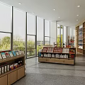 Modern Wenchuang Store Wenchuang 3d model