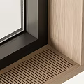 Various Modern Window Frame Designs With Glass Panels And Wooden Metal Frames