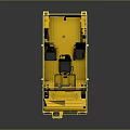 Yellow Open Top Off Road Vehicle With Black Seats And Rugged Design