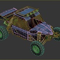 Modern Terrain Vehicle All Terrain Vehicle Toy Vehicle 3d model