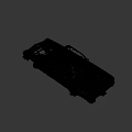 Rusty convertible 3d model