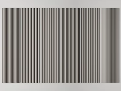 Striped Wall Paneling With Various Tones Design 3d model