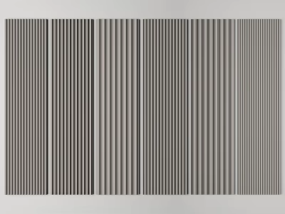 Modern wall panel 3d model