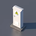 Distribution box Power generation box Power distribution room 3d model